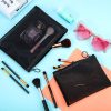 Peekingoose 6 Pieces Mesh Makeup Bags Mesh Cosmetic Bag Portable Travel Organizing Zipper Pouch Toiletries Makeup Pouches for Home Office Travel Accessories