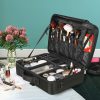 Peekingoose Lightweight Portable Multi-Grid Cosmetic Case - Professional Makeup & Nail Art Storage Solution - Durable, Organized, Perfect for Travel