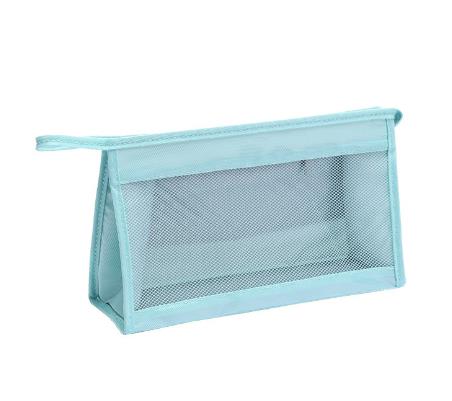 Peekingoose 1PC British Slanted Hand Wash Bag Portable Travel Cosmetics Storage Bag Portable Skincare Product Travel Grooming Storage Bag