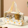 Peekingoose Transparent travel makeup bag