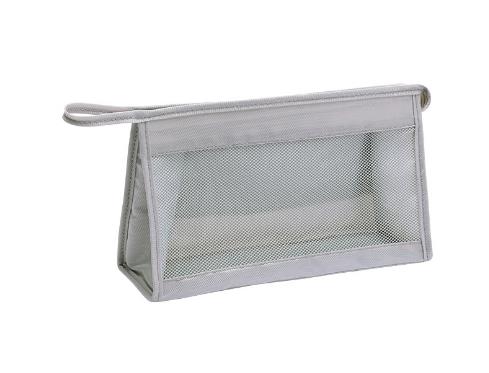 Peekingoose 1PC British Slanted Hand Wash Bag Portable Travel Cosmetics Storage Bag Portable Skincare Product Travel Grooming Storage Bag