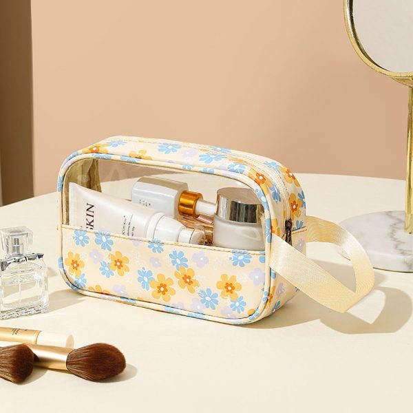 Peekingoose Transparent travel makeup bag