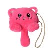 Peekingoose Animals Small Card Bag Cosmetic Pouch Messenger Bag Girl Crossbody Bags Fashion Plush Bag Mobile Phone Bag Cat Shoulder Bag