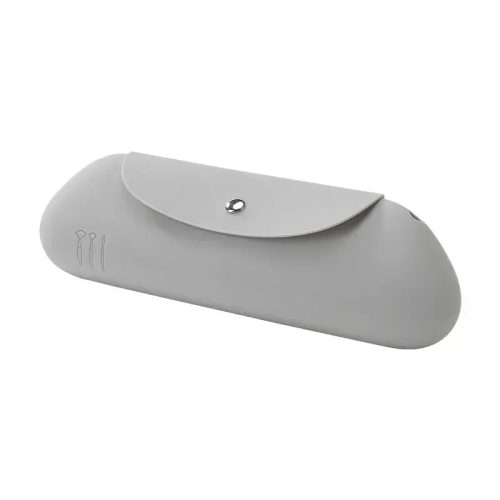 S39ff9ea11f524a3aad87e7a6158d53fd4-20240706-082123 Peekingoose Silicone Makeup Brush Storage Bag Waterproof Organizer Travel Holder Storage Makeup Brushes Portable Cosmetic Bag Makeup Tools