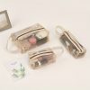 Peekingoose 3pcs Multi Functional Portable Mesh Transparent Wash Bag Cosmetic Bag, Simple Storage Bag With Zipper Handle