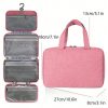 Peekingoose Large Hanging Hook Toiletry Bag Waterproof Folding Handbag Travel Makeup Cosmetic Razor Storage Organizer Case Bathroom Supplies