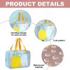 Peekingoose PU frosted waterproof storage bag travel portable large-capacity cosmetic bag