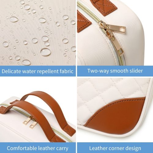 Sae42a8613f8347eaa238fc4a5bb695d8i-1 Peekingoose Makeup bags with hooks, waterproof makeup bags, handbags