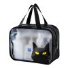 Peekingoose PU cosmetic bag online celebrity portable beach bag travel fitness wash storage bag