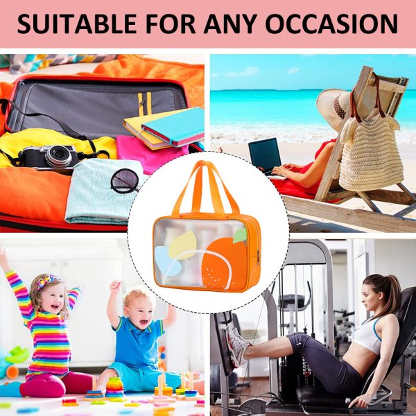 Peekingoose PU frosted waterproof storage bag travel portable large-capacity cosmetic bag